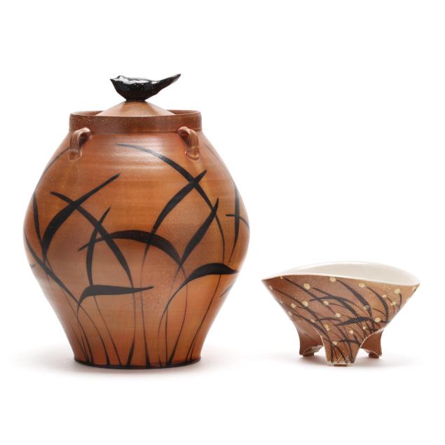 kyle-carpenter-nc-studio-pottery-jar-and-bowl