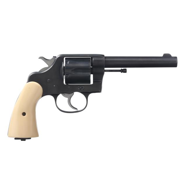 colt-new-service-38-spl-revolver-w-holster-plastic-case