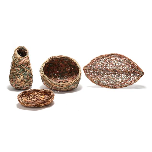 carla-greg-filippelli-asheville-nc-four-large-random-weave-woven-vessel