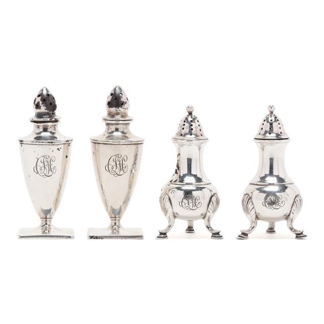 two-pairs-of-gorham-sterling-silver-salt-pepper-shakers