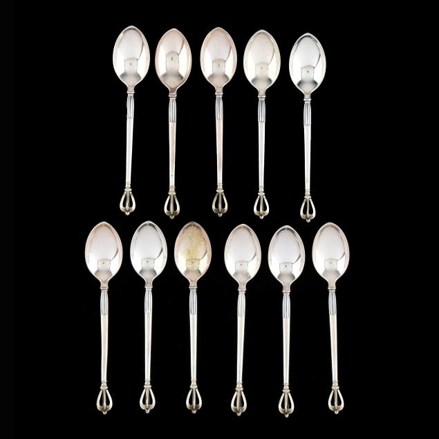 two-cased-sets-of-danish-silver-i-golden-crown-i-demitasse-spoons