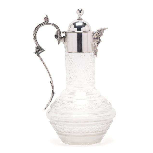 english-silver-plated-mounted-crystal-claret-jug