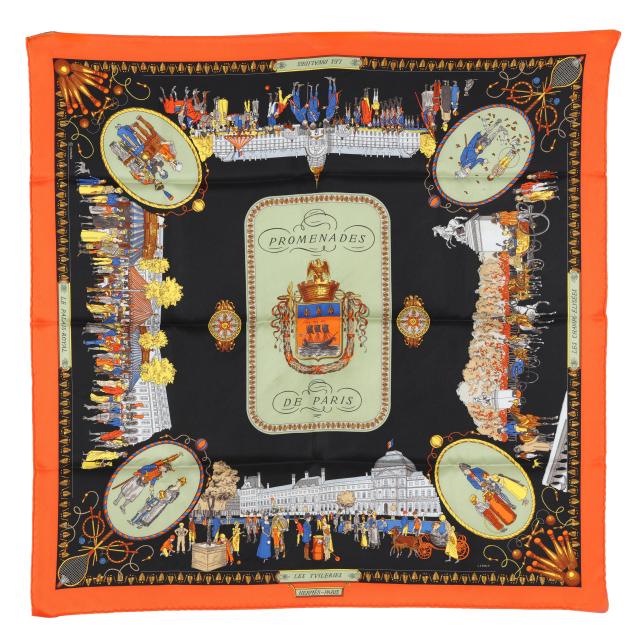 silk-i-promenades-de-paris-i-bandana-scarf-hermes