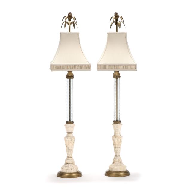 pair-of-tall-glass-and-bone-table-lamps-with-shades