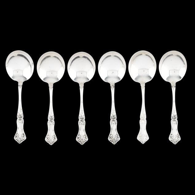 six-art-nouveau-sterling-silver-bouillon-spoons