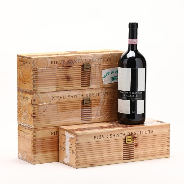 brunello-di-montalcino-sugarille-pieve-santa-restituta-gaja-mixed-lot-4-magnums