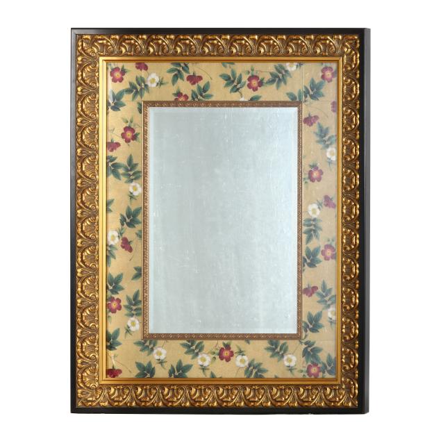 scott-potter-decoupage-and-gilt-wall-mirror