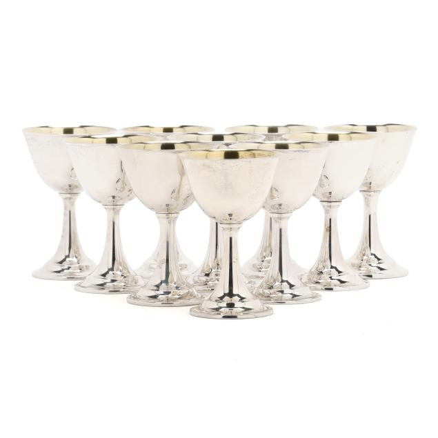 set-of-ten-american-sterling-silver-wine-goblets