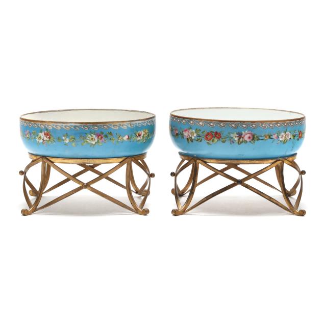 pair-of-sevres-style-brass-footed-centerpiece-bowls