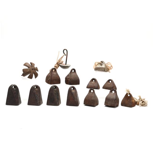 a-collection-of-early-north-carolina-anchor-weights