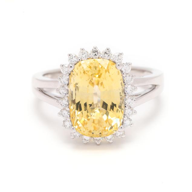 white-gold-yellow-sapphire-and-diamond-ring