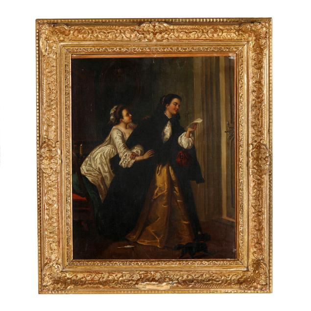 continental-school-19th-century-women-with-letter