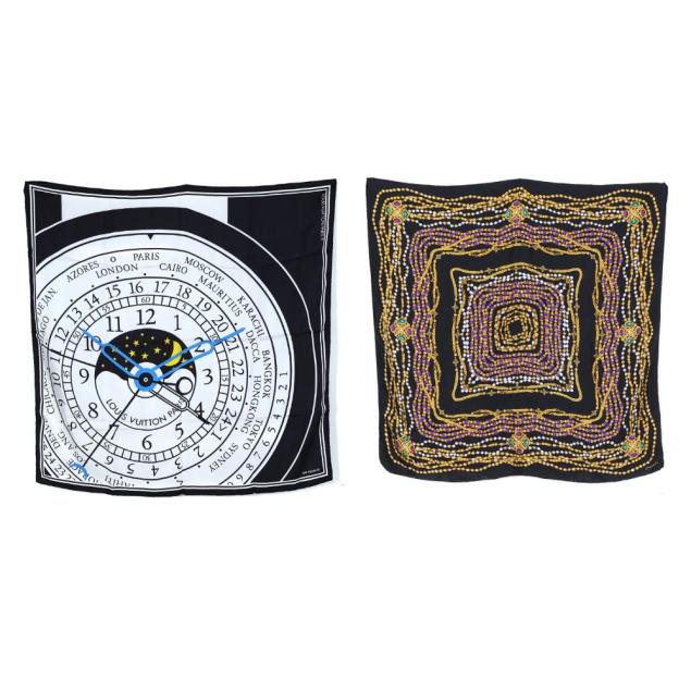 two-designer-scarves-louis-vuitton-and-chanel