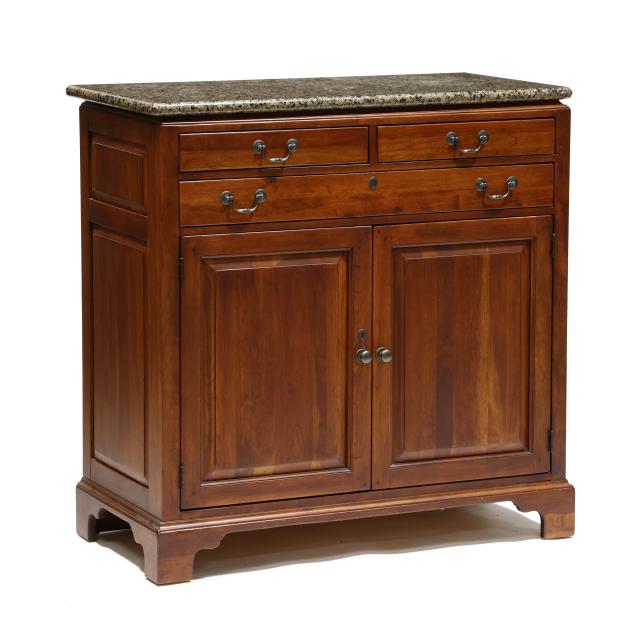 bob-timberlake-for-lexington-granite-top-cherry-cabinet