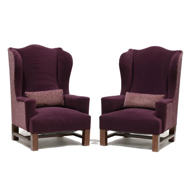 pair-of-post-modern-french-upholstered-easy-chairs