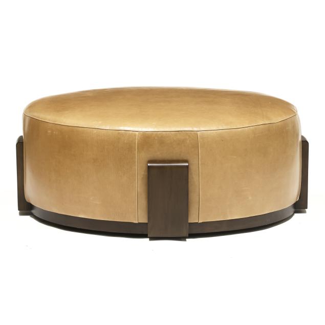 wesley-hall-contemporary-leather-ottoman