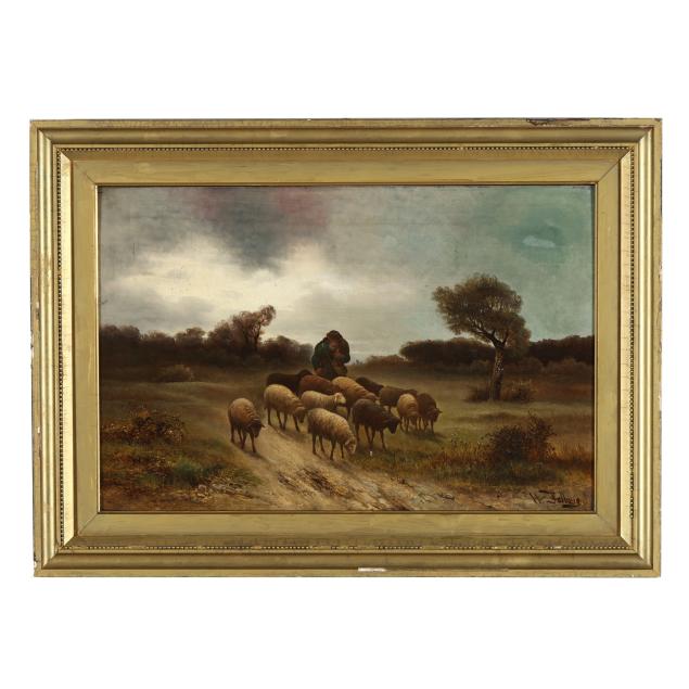 h-fulbrig-english-19th-century-i-eventide-i-shepherd-with-flock