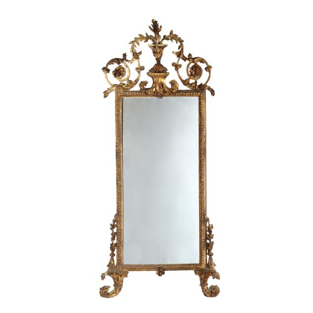 antique-neoclassical-tall-carved-giltwood-mirror