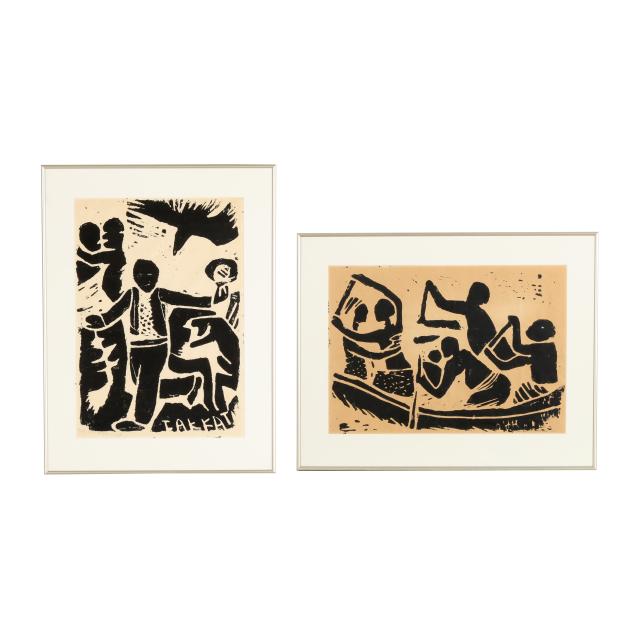 jak-katarikawe-ugandan-1940-2018-i-in-love-eloping-in-boat-i-two-works