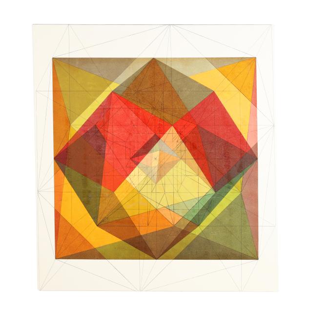 john-hiigli-american-1943-2017-large-geometric-painting