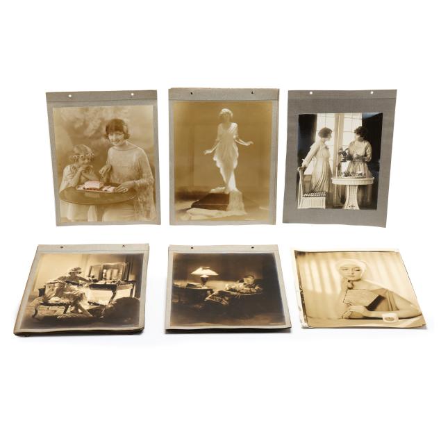 sidney-kahn-american-d-1951-set-of-vintage-advertising-portraits