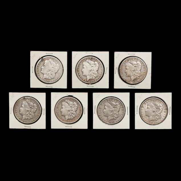 seven-7-circulated-morgan-dollars