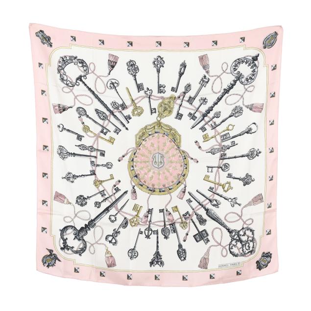 silk-i-les-cles-i-scarf-hermes