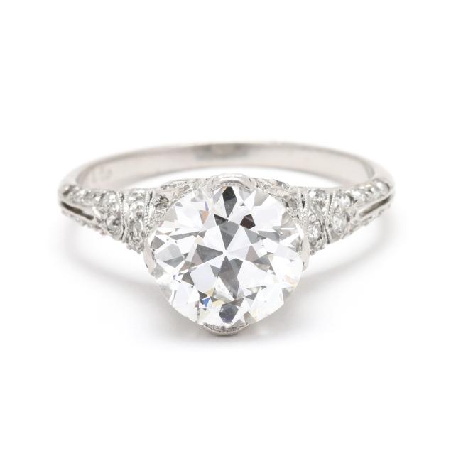 antique-platinum-and-2-25-carat-diamond-ring
