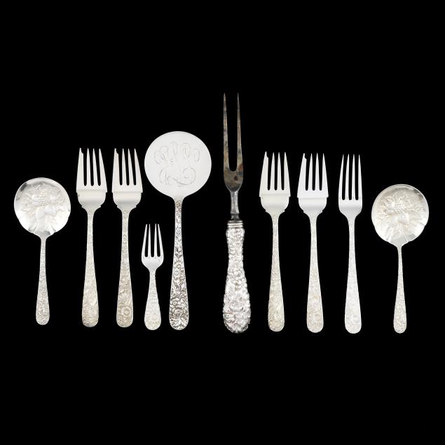 ten-pieces-of-s-kirk-son-i-repousse-i-sterling-silver-flatware