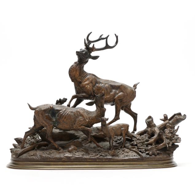 paul-edouard-delabrierre-french-1829-1912-i-famille-de-cerfs-i