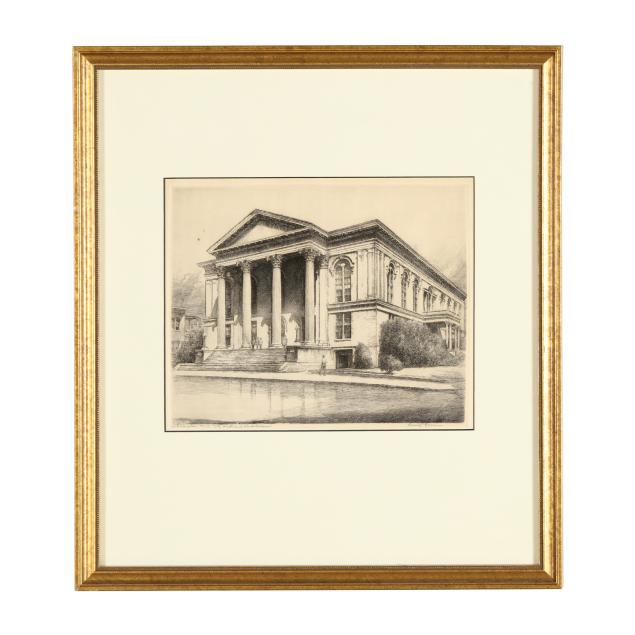 louis-orr-american-1879-1961-i-city-hall-and-auditorium-wilmington-north-carolina-i