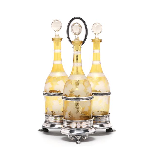tiffany-co-sterling-silver-and-glass-decanter-set