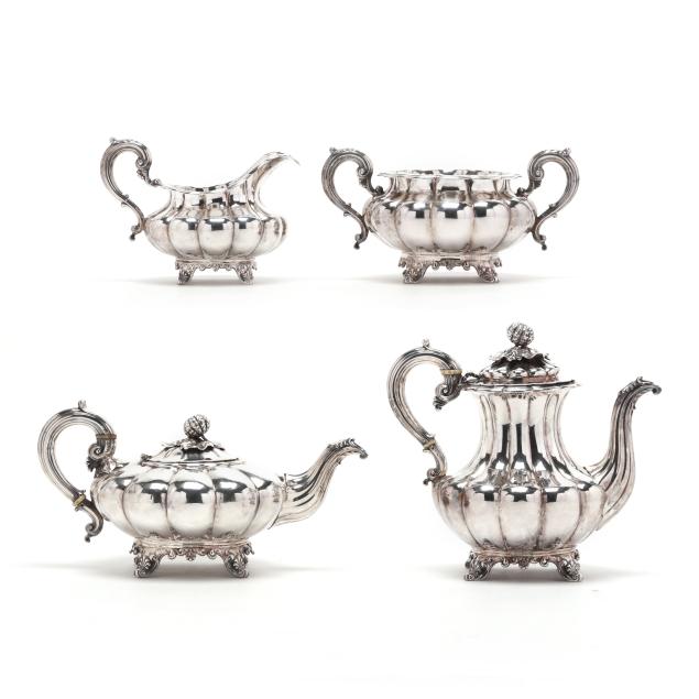 assembled-georgian-and-victorian-silver-tea-and-coffee-service