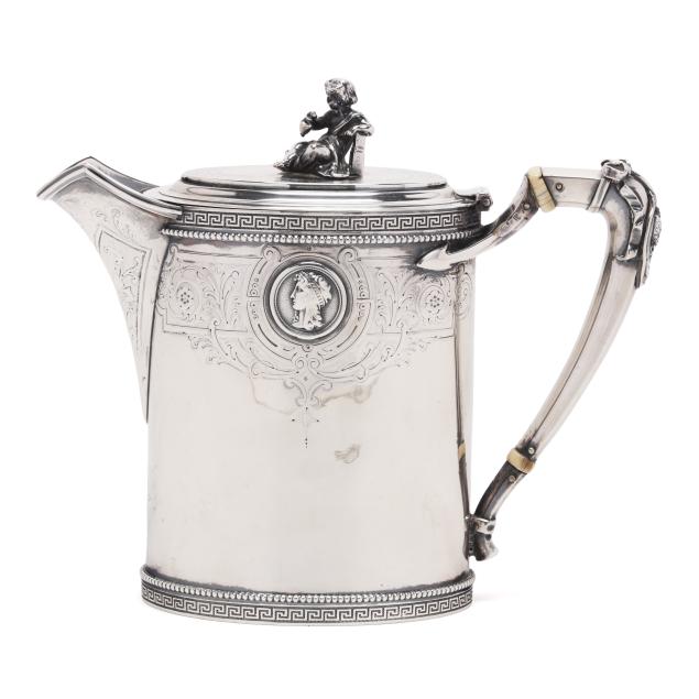 early-gorham-coin-silver-i-medallion-i-coffee-pot