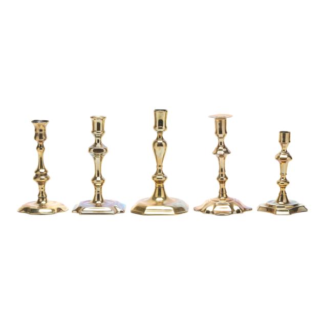 five-examples-of-18th-century-brass-candlesticks