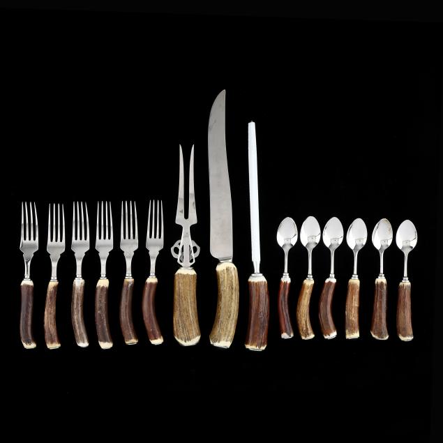 three-cased-sets-of-scully-scully-stag-handled-flatware