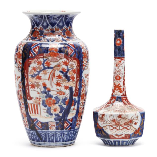 two-large-japanese-imari-porcelain-vases