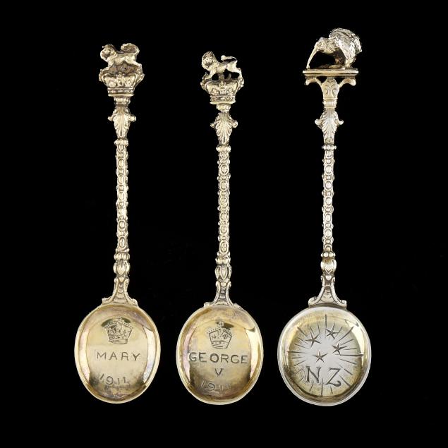 three-george-v-silver-gilt-coronation-spoons-mark-of-edward-barnard-sons-ltd
