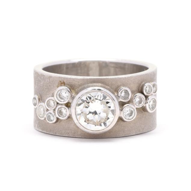 white-gold-and-diamond-ring