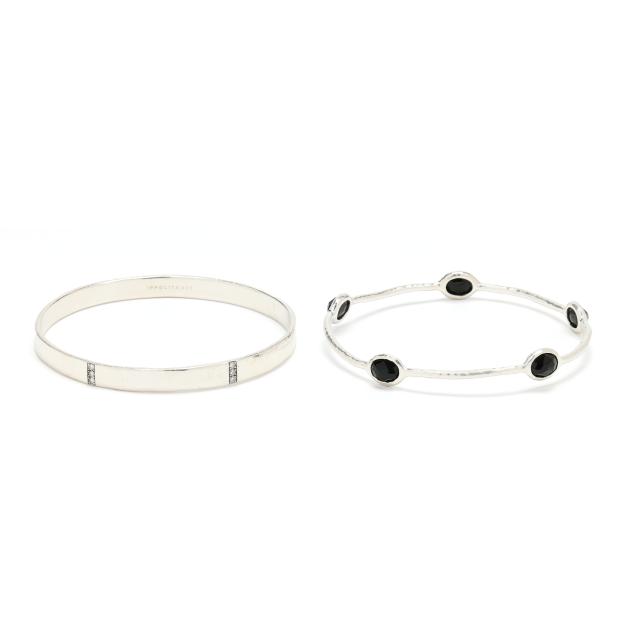 two-hammered-silver-bangle-bracelets-ippolita