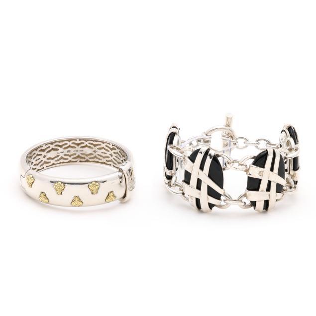 two-silver-bracelets-slane-slane