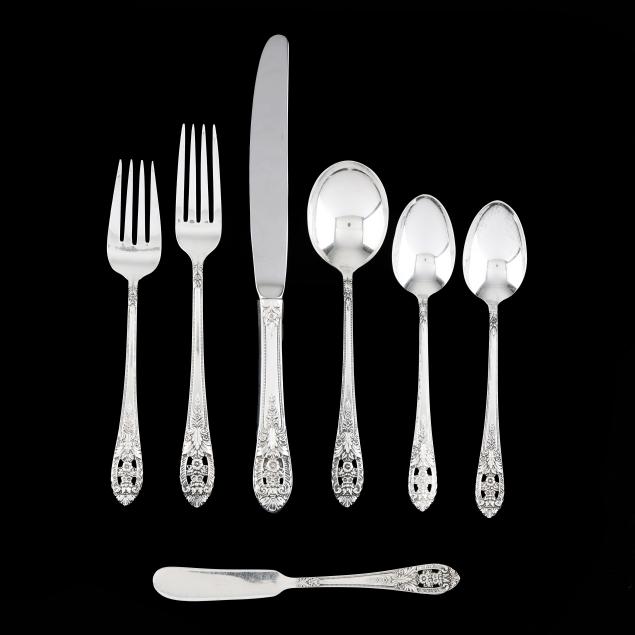 seven-pieces-of-international-i-crown-princess-i-sterling-silver-flatware