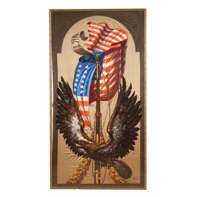 first-world-war-patriotic-banner-by-alberto-buccini-ny-1900-1933