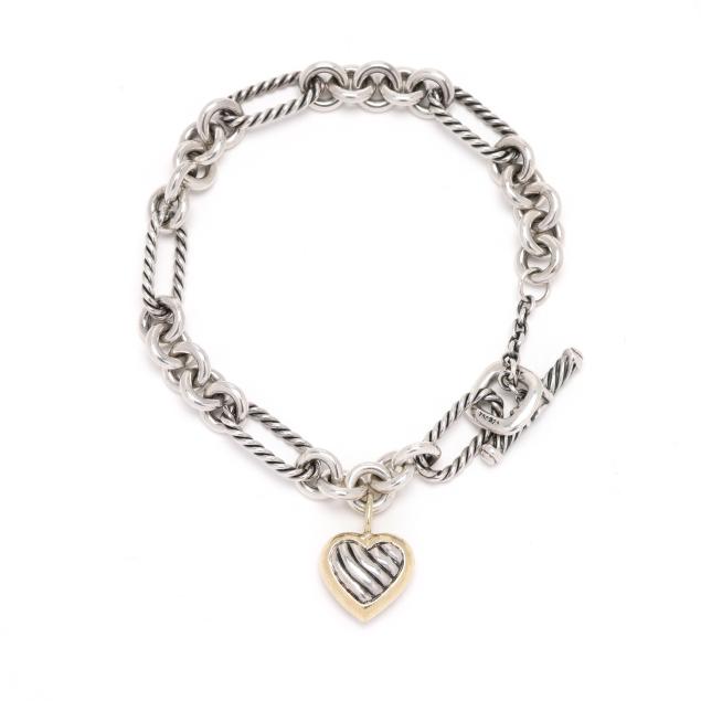 silver-and-gold-link-bracelet-with-heart-charm-david-yurman
