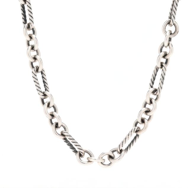 silver-oval-link-necklace-david-yurman