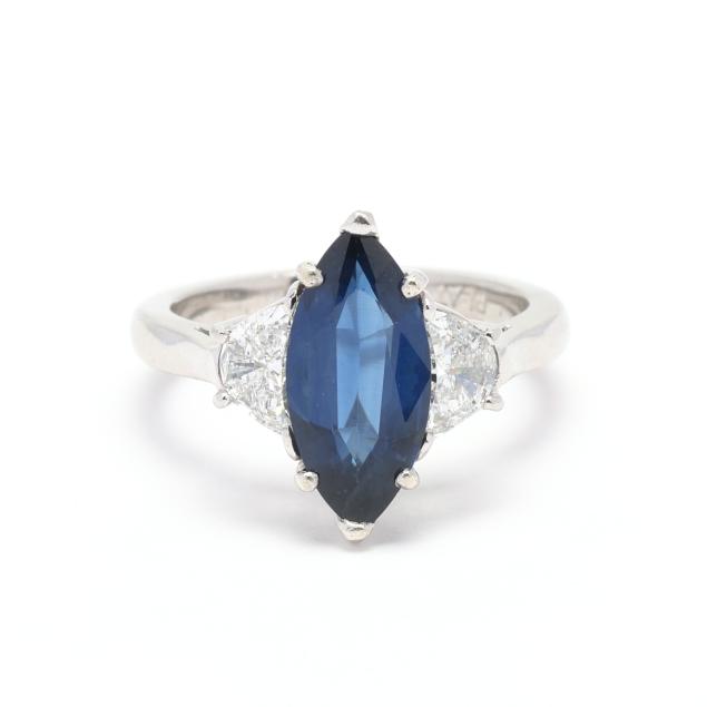platinum-sapphire-and-diamond-ring
