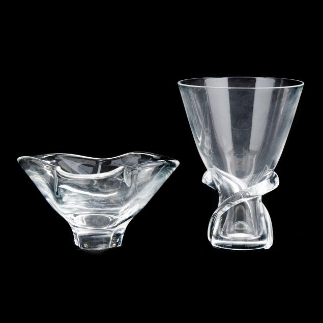 steuben-crystal-vase-and-bowl