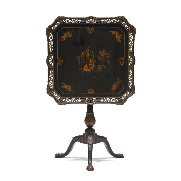 american-vintage-chinoiserie-tilt-top-tea-table