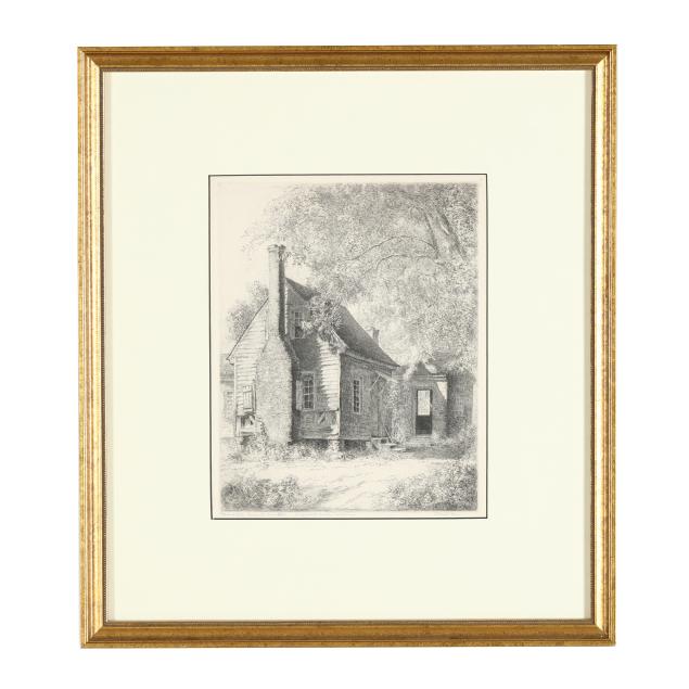 louis-orr-american-1879-1961-i-plantation-servants-quarters-hillsboro-north-carolina-i-sic
