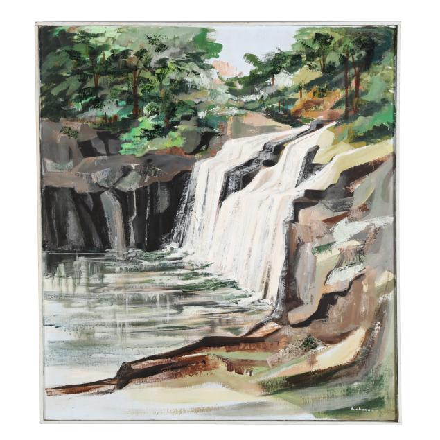 doris-buchanan-nc-1924-2010-waterfall